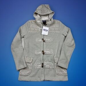 Women's PATAGONIA Better Sweater Icelandic Coat Toggle Closure Size M